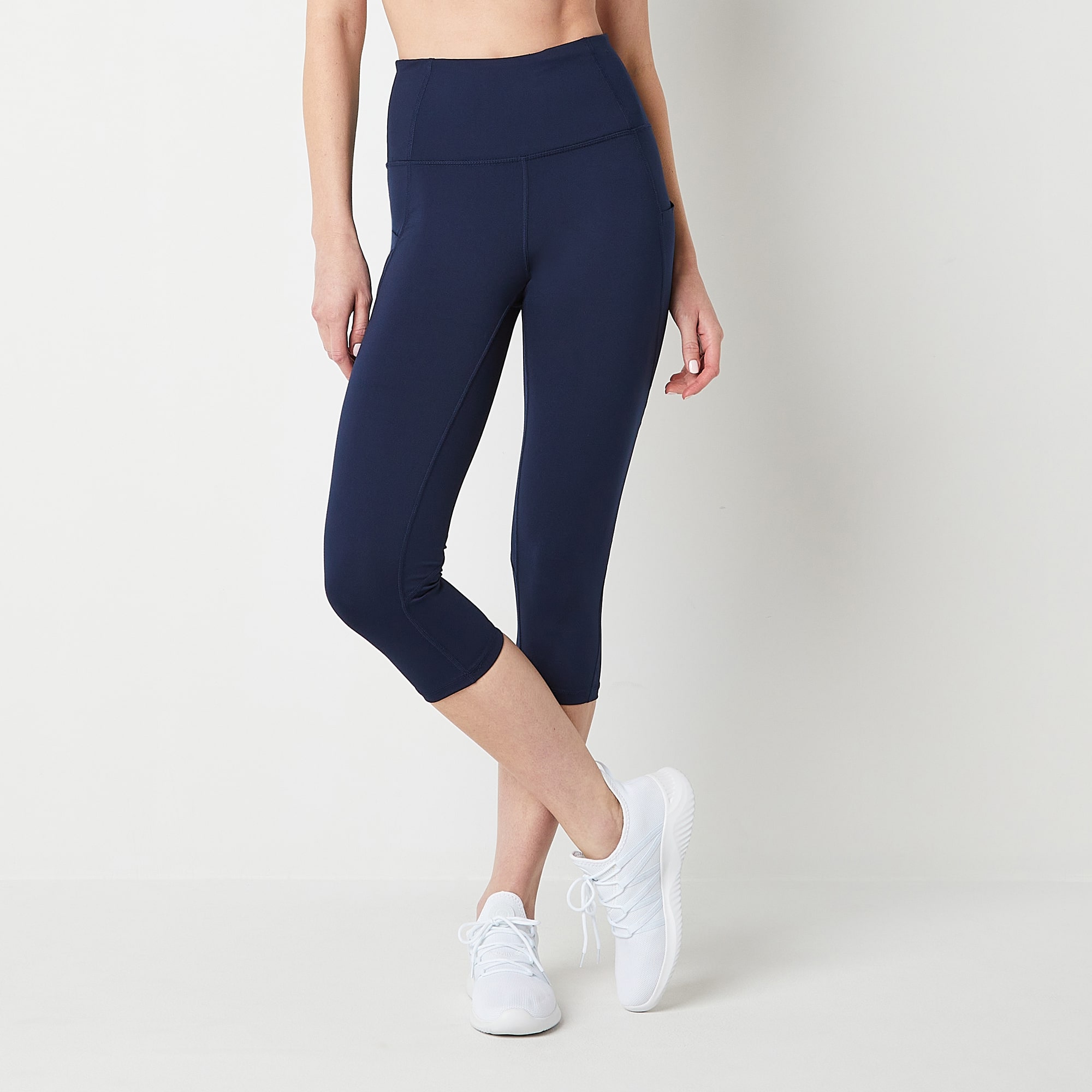 Xersion EverUltra High Rise Stretch Fabric Capris