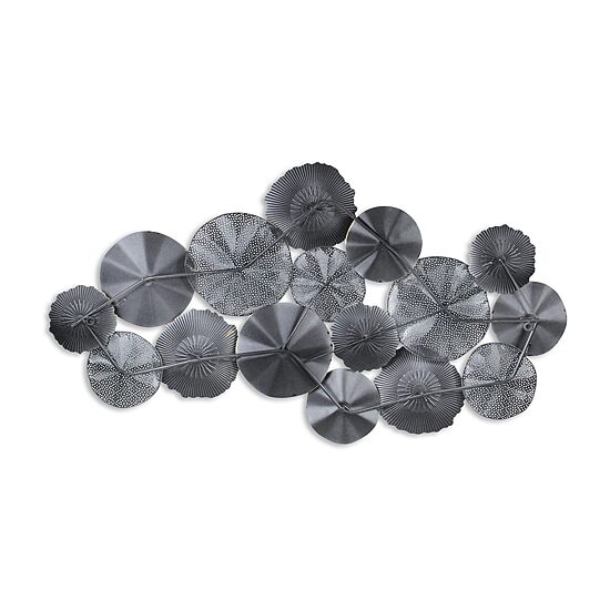Cheungs Coastal Flower Burst Metal Wall Art