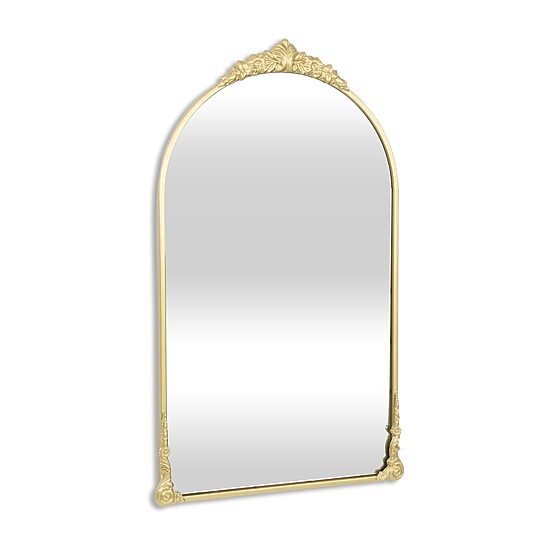 Cheungs Everlaine Modern Victorian Gold Wall Mount Wall Mirror