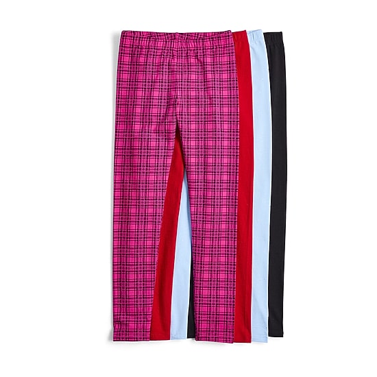 Thereabouts Solid Little & Big Kid Girls Knit Full Length Leggings