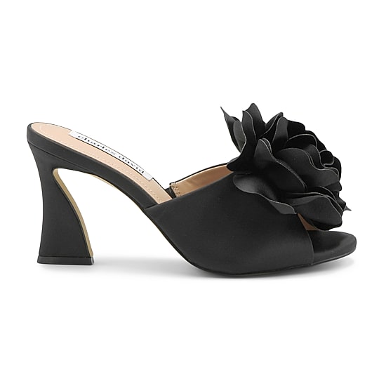 Charles David Kam Womens Round Open Toe Spool Heel Pumps