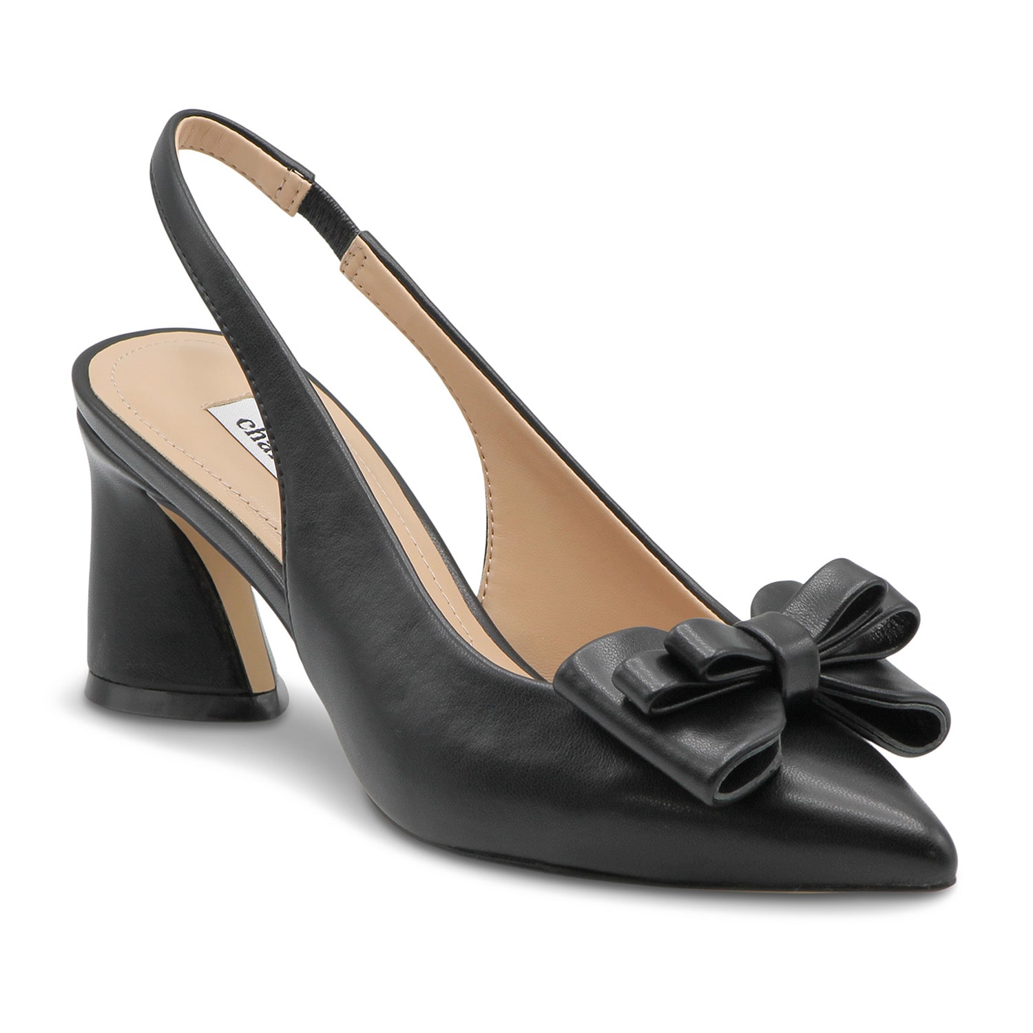 Charles David Astrid Womens Pointed Closed Toe Block Heel Pumps