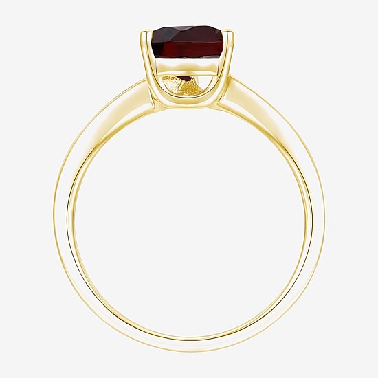 (I-J/I2-I3) Womens 1/10 CT. T.W. Natural Diamond and Genuine Gemstone 10K Gold Pear Side Stone Bypass  Cocktail Ring