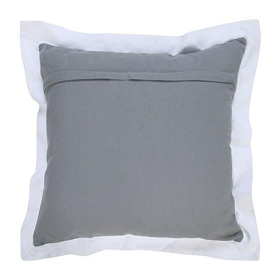 LR Home Neela Bordered Square Throw Pillow