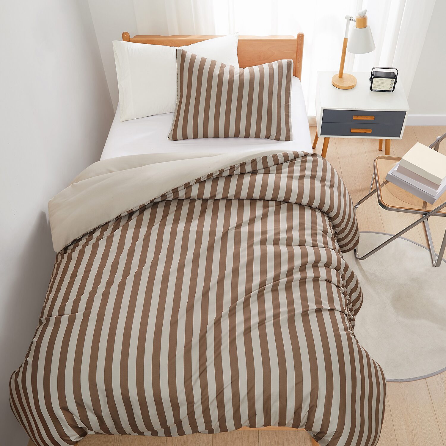 Truly Soft Weston Stripe Comforter Set
