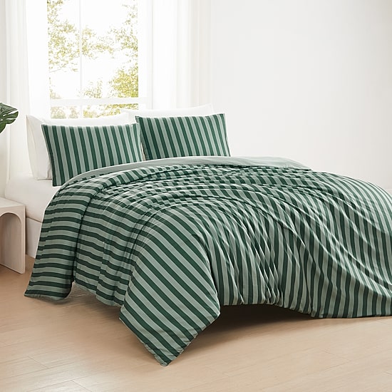 Truly Soft Weston Stripe Comforter Set