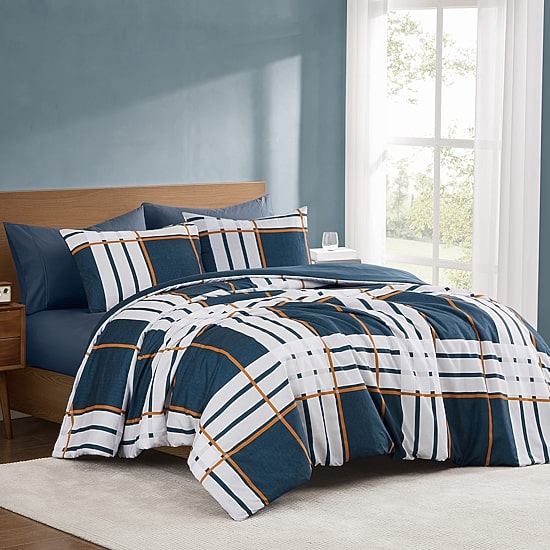 Truly Soft Henry Plaid Comforter Set