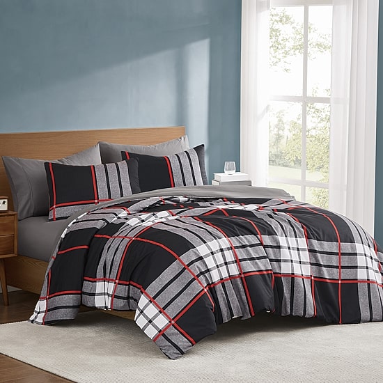 Truly Soft Danbury Plaid Duvet Cover Set