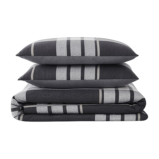 Truly Soft Milo Plaid Flannel Duvet Duvet Cover Set