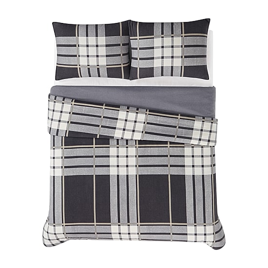 Truly Soft Milo Plaid Flannel Duvet Duvet Cover Set