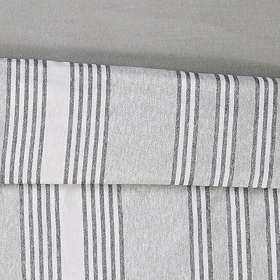 Truly Soft Kiel Stripe Flannel Duvet Cover Set
