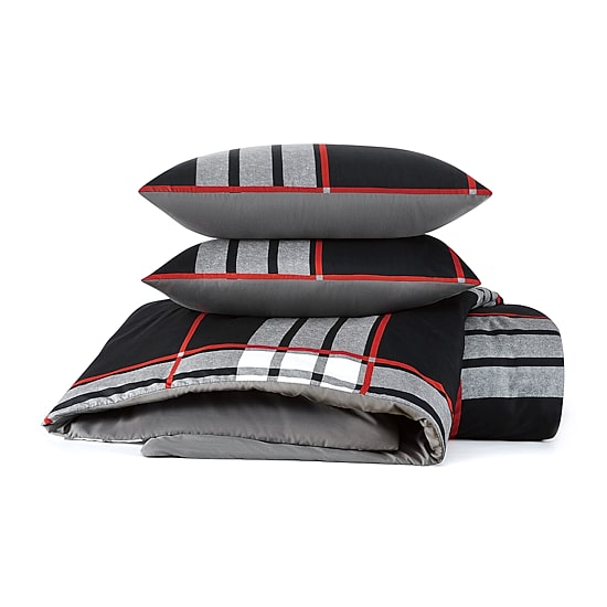 Truly Soft Danbury Plaid Comforter Set
