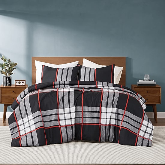 Truly Soft Danbury Plaid Comforter Set