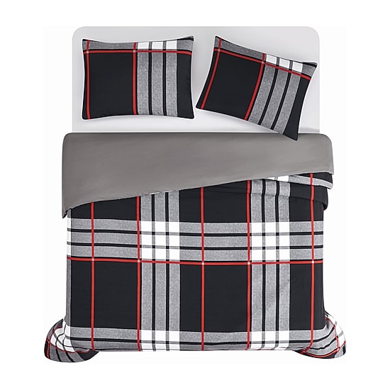 Truly Soft Danbury Plaid Comforter Set