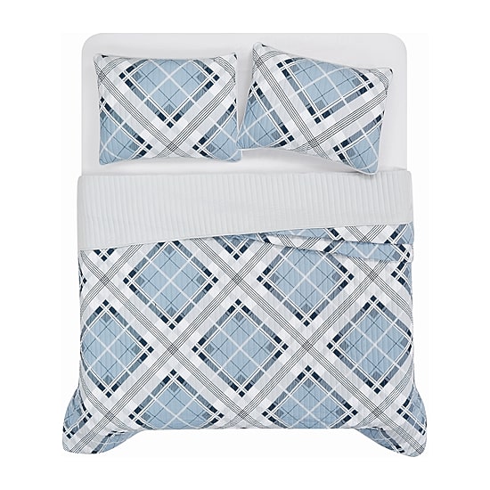Truly Soft Lars Plaid Quilt Set