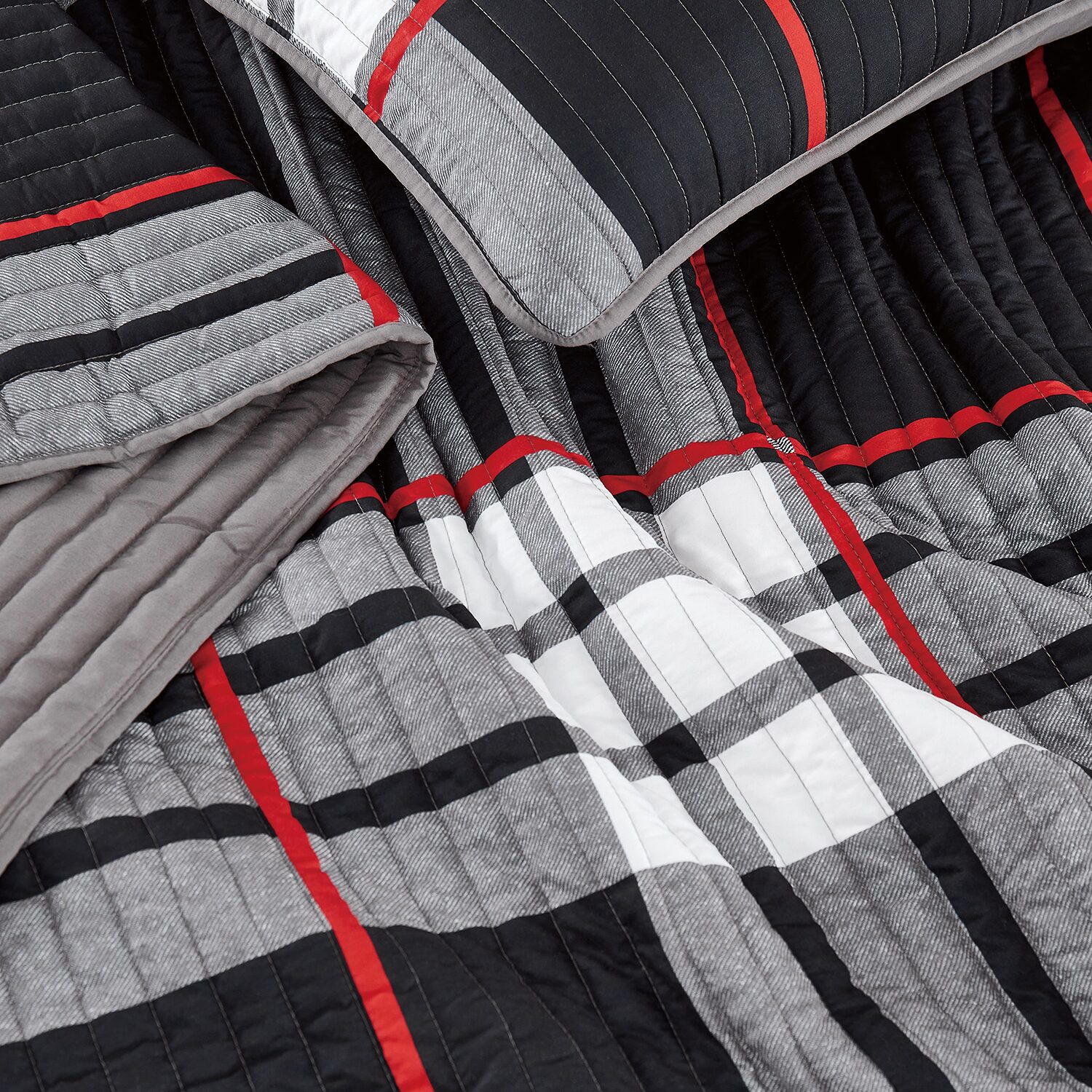 Truly Soft Danbury Plaid Quilt Set