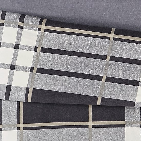 Truly Soft Milo Plaid Flannel Comforter Set