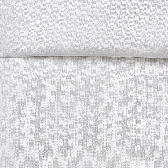 London Fog Herringbone Flannel Duvet Cover Set