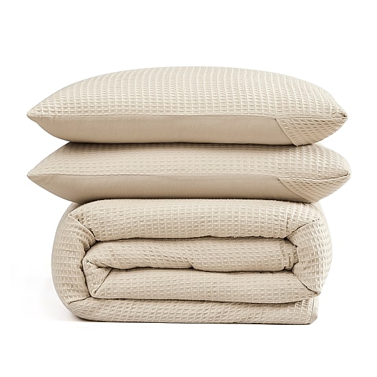 Cannon Cotton Waffle Comforter Set