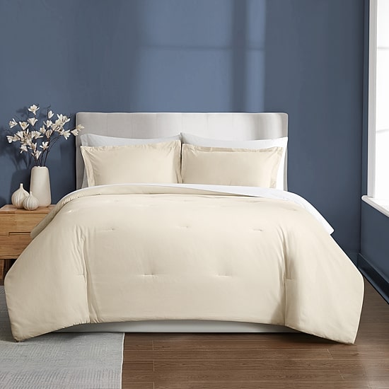 Brooklyn Loom Essential Washed Cotton Comforter Set