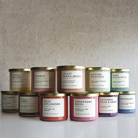 Distant Lands Cardamom Chai 3-Wick Scented Jar Candle