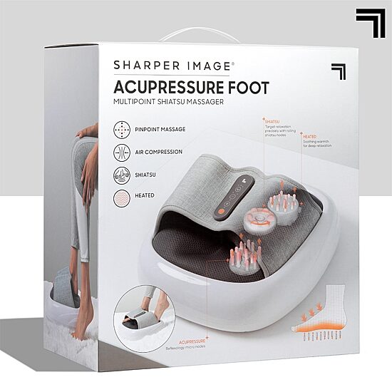 Sharper Image Acupoint Foot Multipoint Acupressure Massager