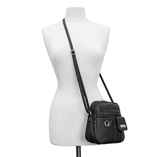 Multi Sac North/South Zip Around Crossbody Bag