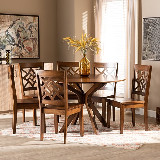 Miela Dining Room Collection 7-pc. Round Dining Set