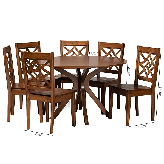 Miela Dining Room Collection 7-pc. Round Dining Set