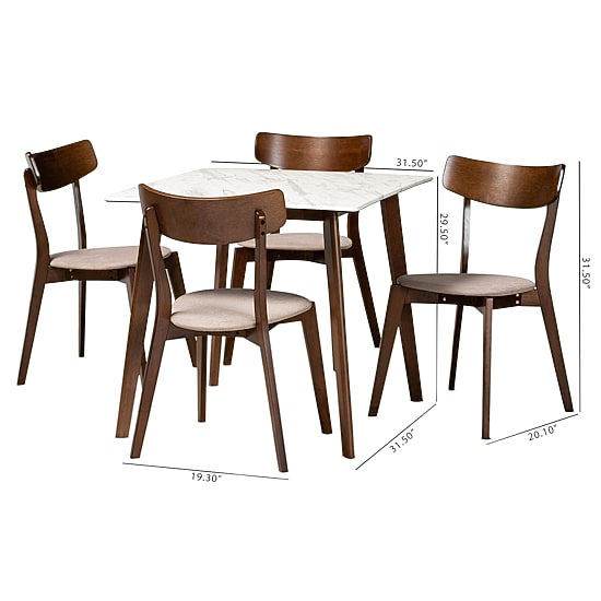 Reba Dining Room Collection 5-pc. Rectangular Dining Set