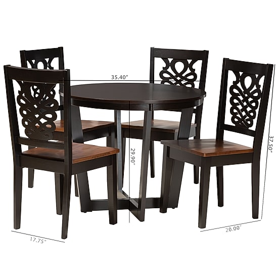 Salida Dining Room Collection 5-pc. Round Dining Set