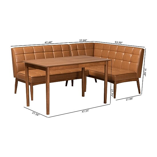 Sanford Dining Room Collection 3-pc. Rectangular Dining Set