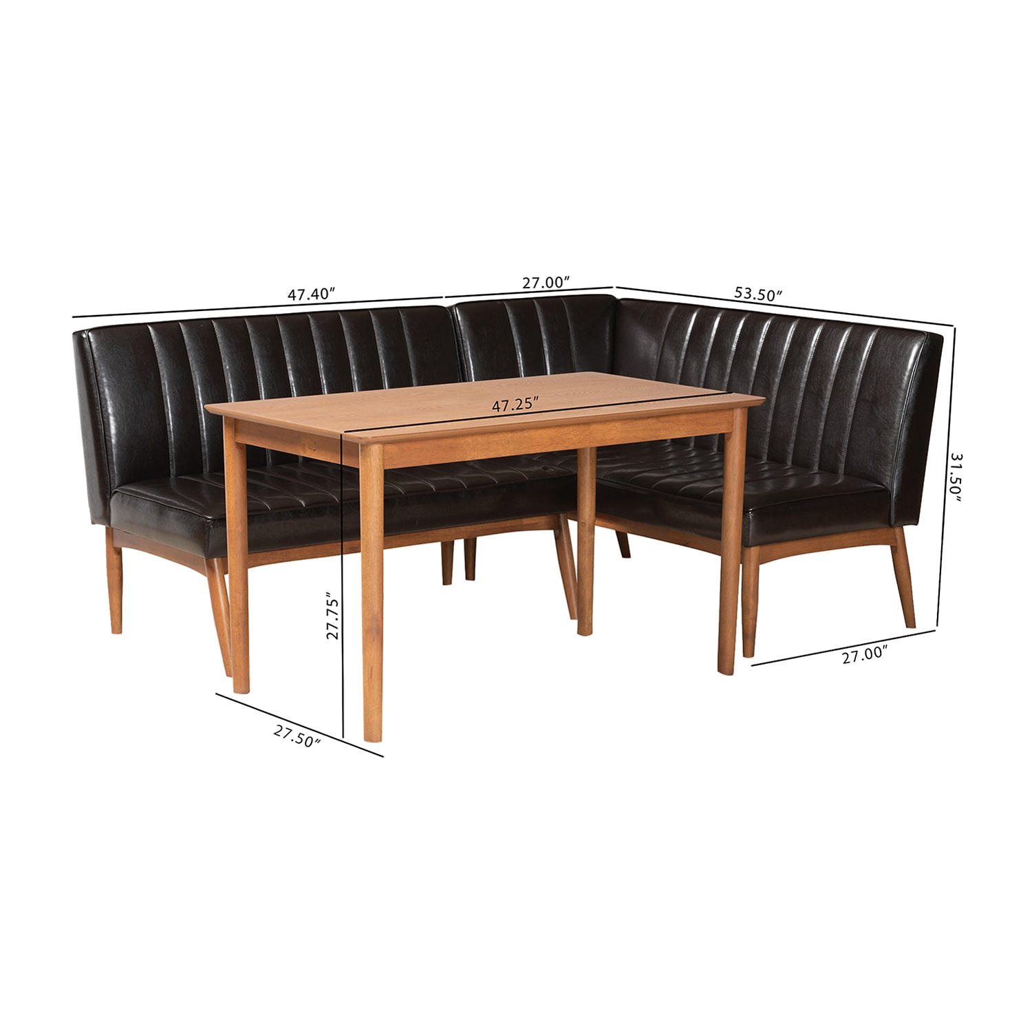 Daymond Dining Room Collection -pc. Rectangular Dining Set