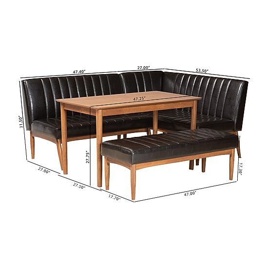 Daymond Dining Room Collection 4-pc. Rectangular Dining Set