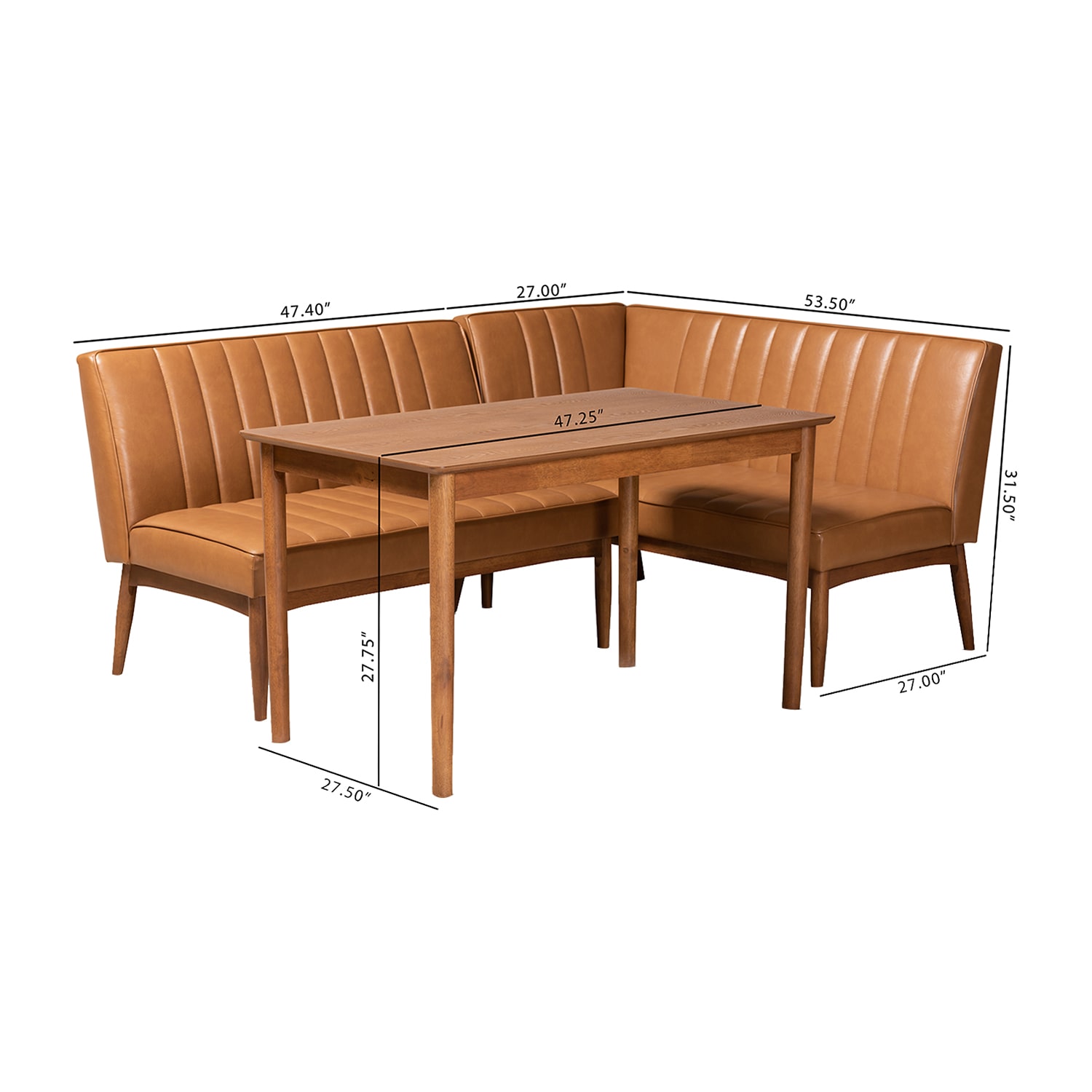 Daymond Dining Room Collection -pc. Rectangular Dining Set