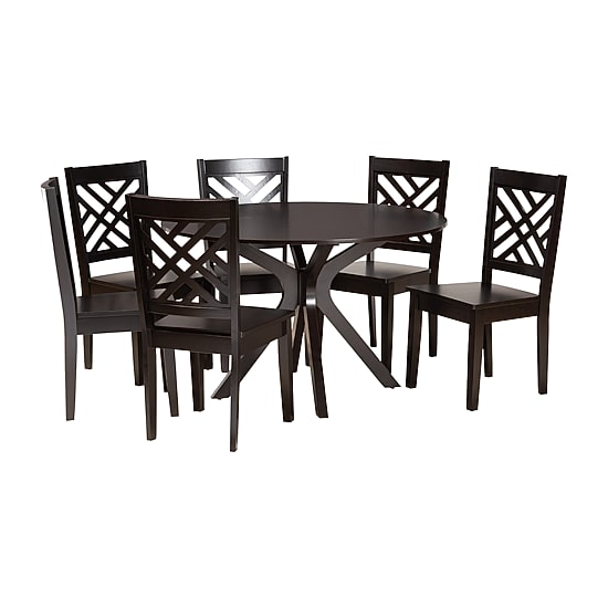 Ela Dining Room Collection 7-pc. Round Dining Set