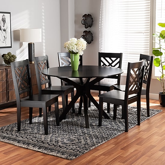Ela Dining Room Collection 7-pc. Round Dining Set
