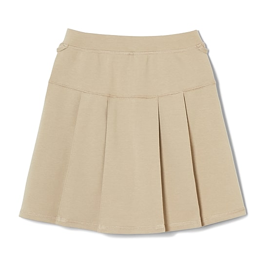 French Toast Little & Big Kid Girls Stretch Fabric Sensory Friendly High Rise Scooter Skirt