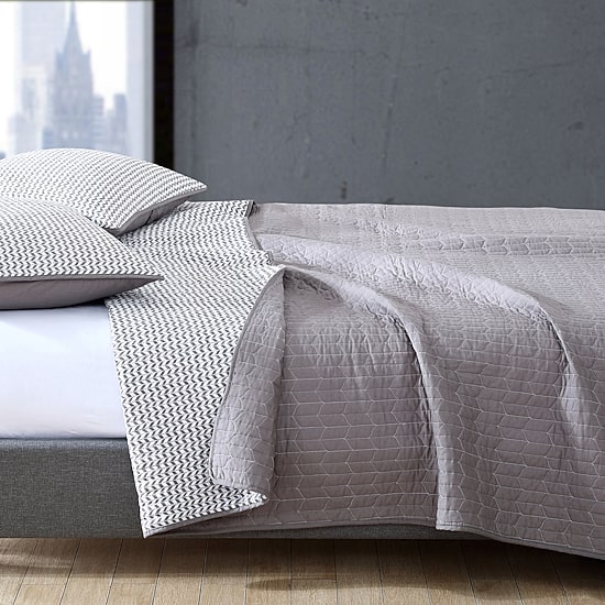 City Scene Leaves Quilt Set