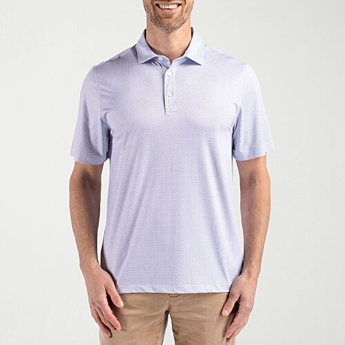 CUTTER & BUCK Mens Regular Fit Short Sleeve Polo Shirt, 3x-large, Purple