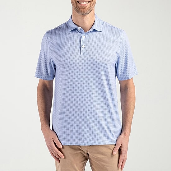 CUTTER & BUCK Mens Regular Fit Short Sleeve Polo Shirt