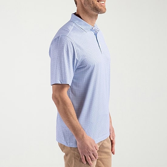 CUTTER & BUCK Mens Regular Fit Short Sleeve Polo Shirt