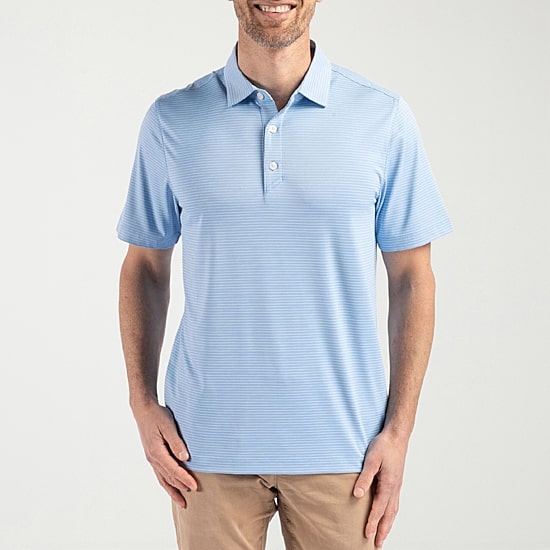 CUTTER & BUCK Mens Regular Fit Short Sleeve Polo Shirt