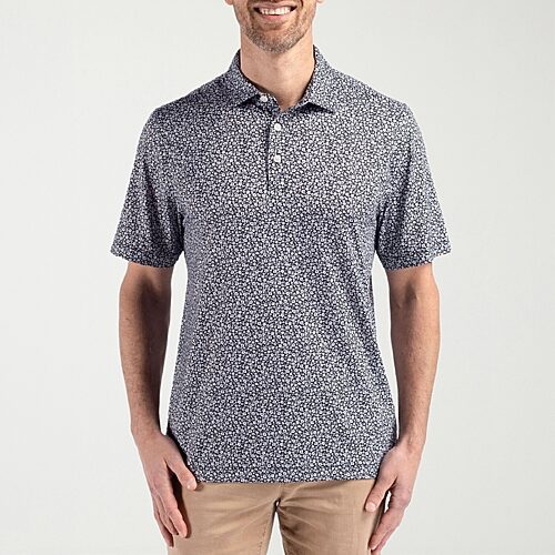 CUTTER & BUCK Mens Regular Fit Short Sleeve Polo Shirt, 3x-large, Black