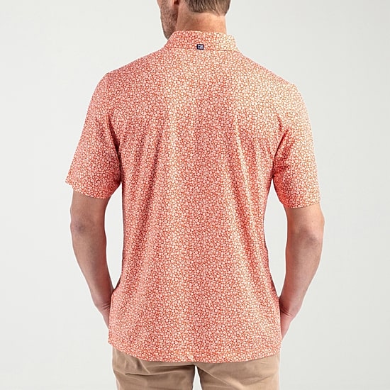 CUTTER & BUCK Mens Regular Fit Short Sleeve Polo Shirt
