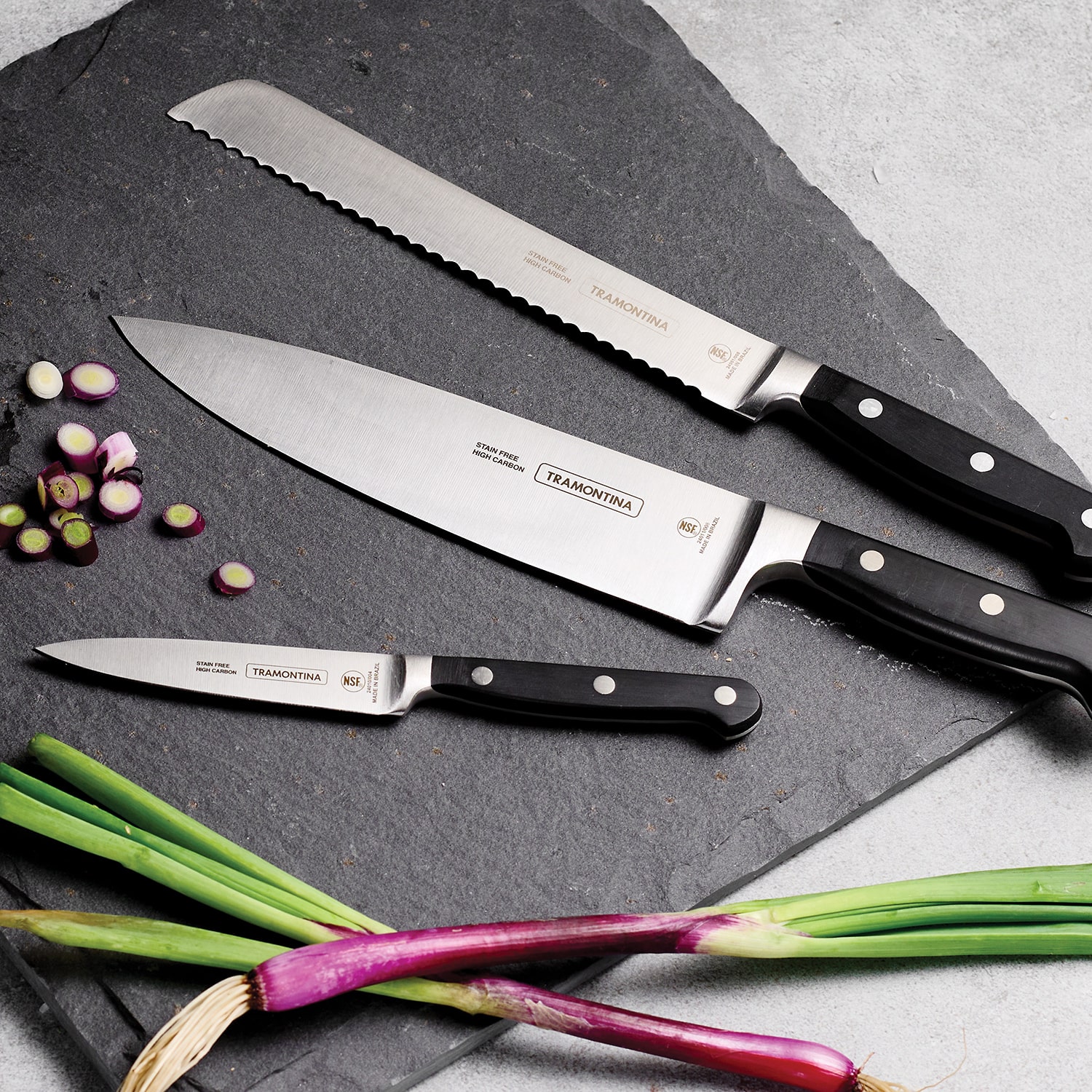 Tramontina Essential 3-pc. Knife Set