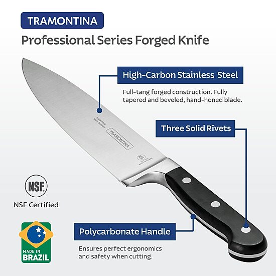 Tramontina Pro Series 3-pc. Knife Set