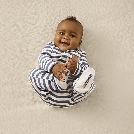 Huggies Baby Boys Striped Sleep and Play
