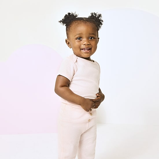Huggies Baby Girls Straight Regular Fit Pull-On Pant