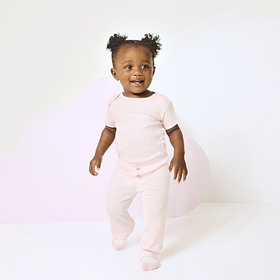 Huggies Baby Girls Straight Regular Fit Pull-On Pant
